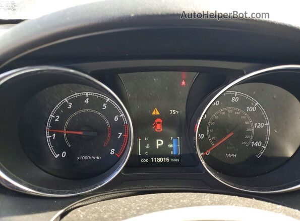 JA4AP3AU9JU007116 2018 MITSUBISHI OUTLANDER Blue Widok zestawu wskaźników