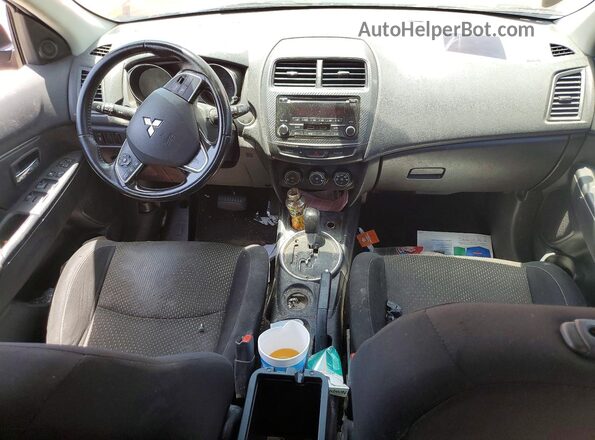 JA4AP3AUXGZ064226 2016 MITSUBISHI OUTLANDER Red Widok deski rozdzielczej