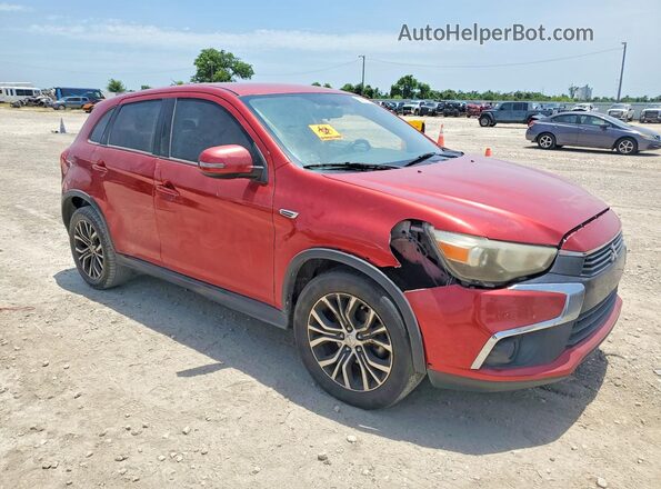 JA4AP3AUXGZ064226 2016 MITSUBISHI OUTLANDER Red Przód prawy