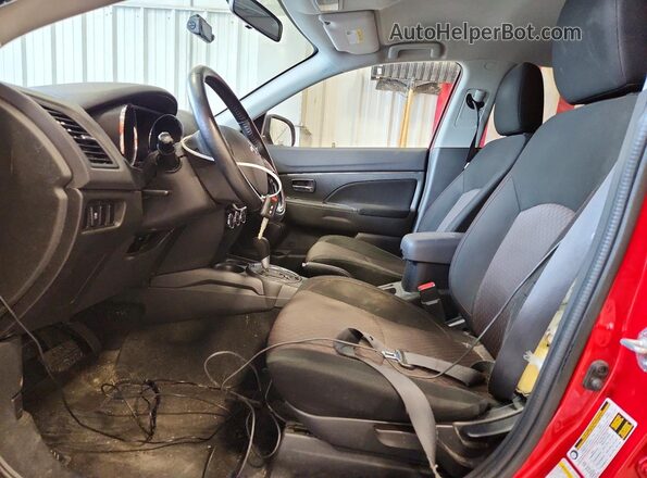 JA4AP3AUXHZ009017 2017 MITSUBISHI OUTLANDER Red Front interior view