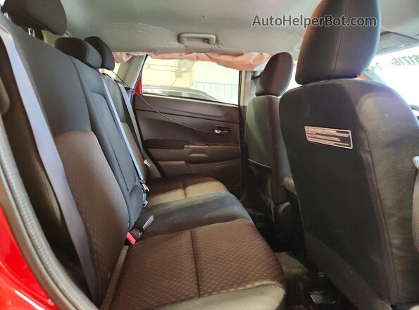 JA4AP3AUXHZ009017 2017 MITSUBISHI OUTLANDER Red Rear seats view