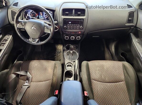 JA4AP3AUXHZ009017 2017 MITSUBISHI OUTLANDER Red Dashboard view