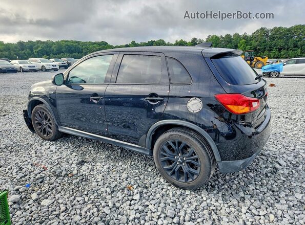 JA4AP3AUXHZ041675 2017 MITSUBISHI OUTLANDER Black Rear left