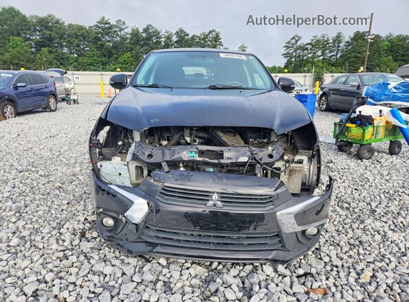 JA4AP3AUXHZ041675 2017 MITSUBISHI OUTLANDER Black Front view