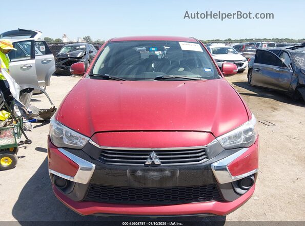 JA4AP3AUXHZ056645 2017 MITSUBISHI OUTLANDER SPORT Red Вид щитка приладів