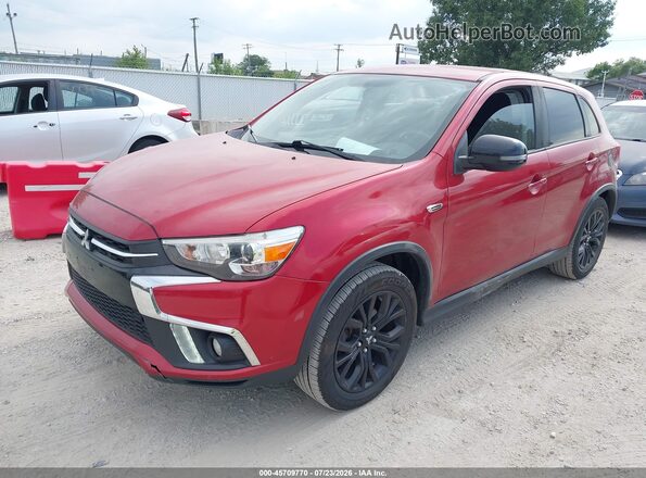 JA4AP3AUXJU011725 2018 MITSUBISHI OUTLANDER SPORT Red Front left
