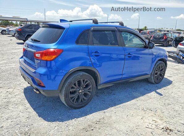 JA4AP3AUXJU014303 2018 MITSUBISHI OUTLANDER Blue Rear right