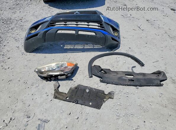 JA4AP3AUXJU014303 2018 MITSUBISHI OUTLANDER Blue VIN sticker view