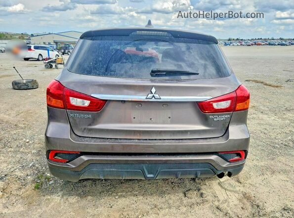 JA4AP3AUXKU020829 2019 MITSUBISHI OUTLANDER Charcoal Widok z tyłu