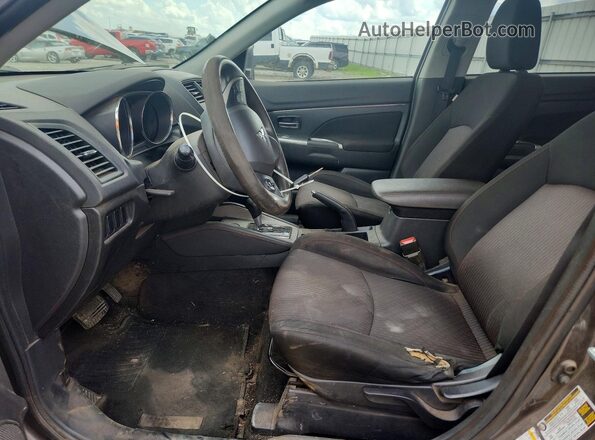 JA4AP3AUXKU020829 2019 MITSUBISHI OUTLANDER Charcoal Widok wnętrza z przodu