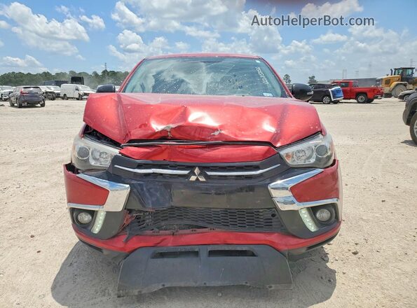 JA4AP3AUXKU024606 2019 MITSUBISHI OUTLANDER Red Դիմացի տեսք