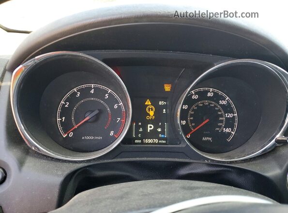 JA4AP3AW2GZ050211 2016 MITSUBISHI OUTLANDER Brown Вид щитка приладів