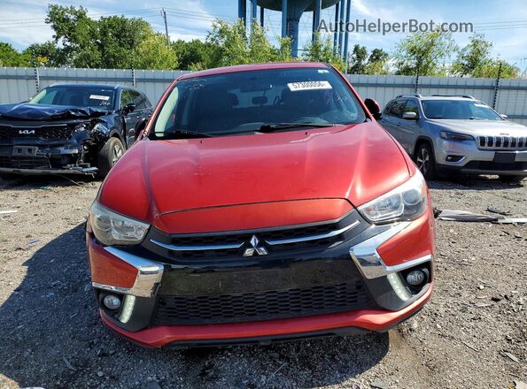 JA4AP3AW3JZ036132 2018 MITSUBISHI OUTLANDER Red Vista frontal