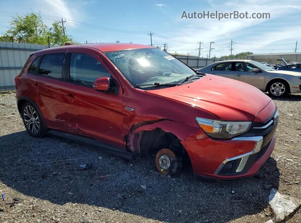JA4AP3AW3JZ036132 2018 MITSUBISHI OUTLANDER Red Delantero derecho