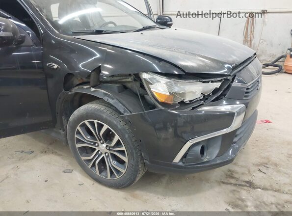 JA4AP3AW5GZ051773 2016 MITSUBISHI OUTLANDER SPORT Black Դիմացի տեսք