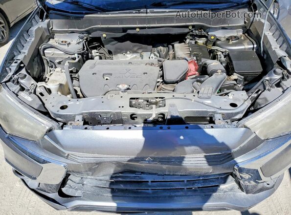 JA4AP3AW5HZ066307 2017 MITSUBISHI OUTLANDER Gray Engine compartment view
