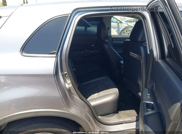 JA4AP3AW6JZ008129 2018 MITSUBISHI OUTLANDER SPORT Gray VIN კოდის სტიკერის ხედი