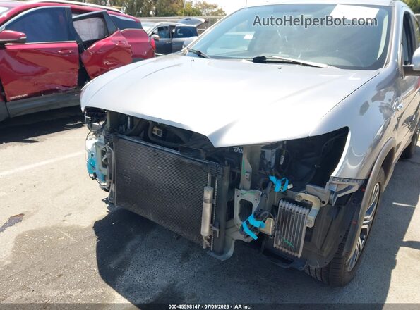JA4AP3AW6JZ008129 2018 MITSUBISHI OUTLANDER SPORT Gray წინა ხედი