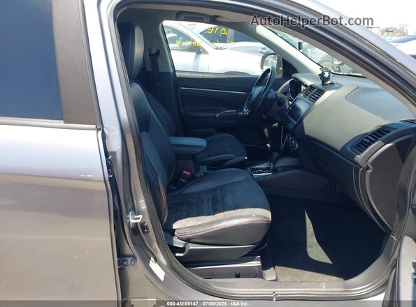 JA4AP3AW6JZ008129 2018 MITSUBISHI OUTLANDER SPORT Gray წინა სალონის ხედი
