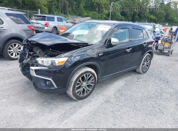 JA4AP3AW7HZ017416 2017 MITSUBISHI OUTLANDER SPORT Black Przód lewy