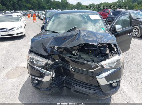 JA4AP3AW7HZ017416 2017 MITSUBISHI OUTLANDER SPORT Black Widok z przodu