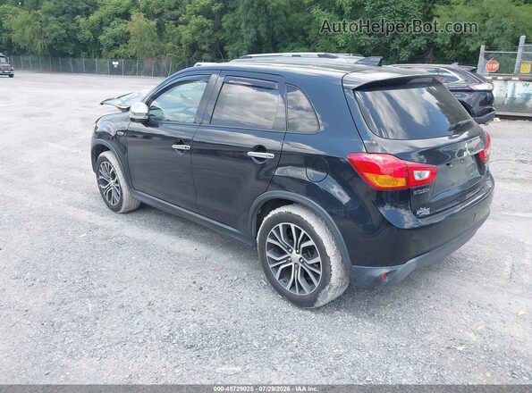 JA4AP3AW7HZ017416 2017 MITSUBISHI OUTLANDER SPORT Black Tył lewy