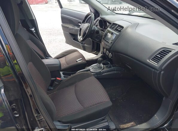 JA4AP3AW7HZ017416 2017 MITSUBISHI OUTLANDER SPORT Black Widok wnętrza z przodu