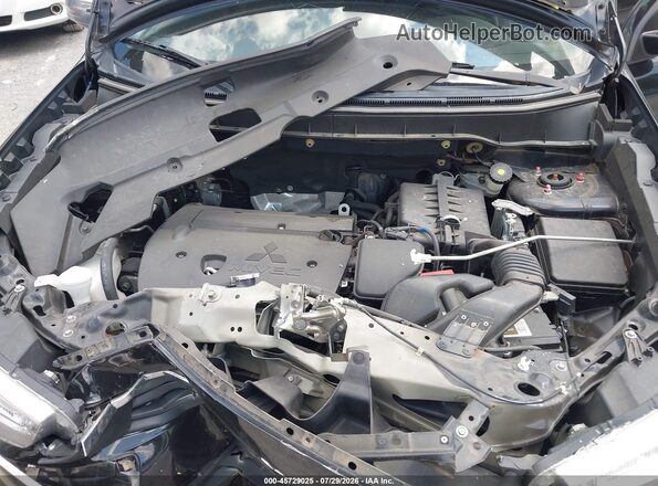 JA4AP3AW7HZ017416 2017 MITSUBISHI OUTLANDER SPORT Black Widok z tyłu