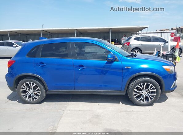 JA4AP3AW8JU026127 2018 MITSUBISHI OUTLANDER SPORT Blue Rear interior view