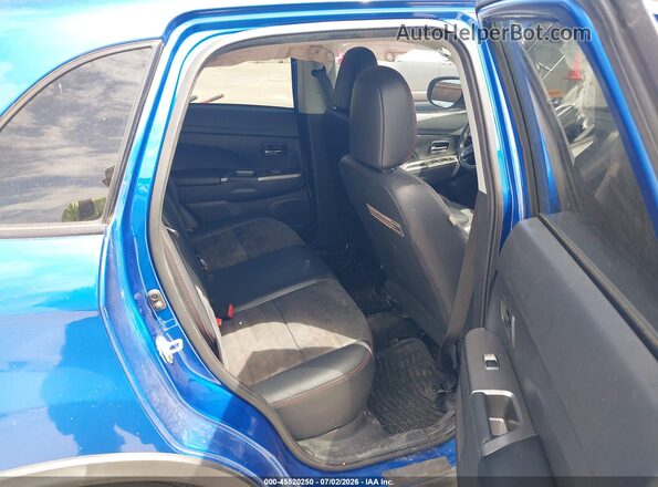 JA4AP3AW8JU026127 2018 MITSUBISHI OUTLANDER SPORT Blue VIN sticker view