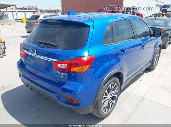 JA4AP3AW8JU026127 2018 MITSUBISHI OUTLANDER SPORT Blue Rear right