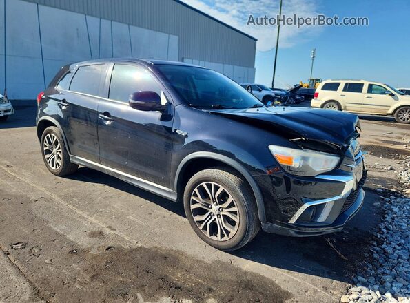 JA4AP3AW8JZ032772 2018 MITSUBISHI OUTLANDER Black წინა მარჯვენა