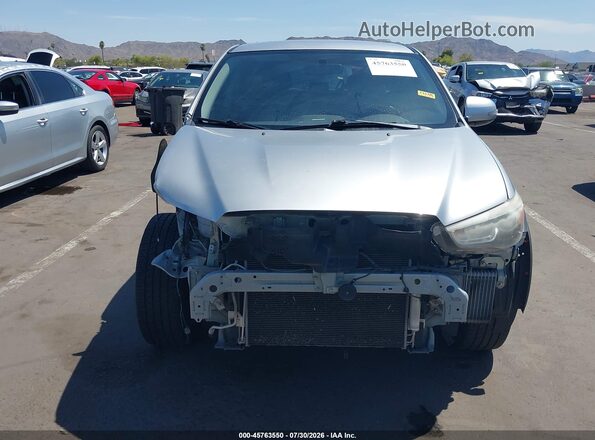 JA4AP3AW9JU026086 2018 MITSUBISHI OUTLANDER SPORT Silver Вид задньої частини салону