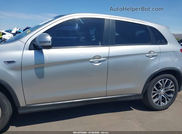 JA4AP3AW9JU026086 2018 MITSUBISHI OUTLANDER SPORT Silver 