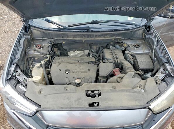 JA4AP3AWXHZ030063 2017 MITSUBISHI OUTLANDER Серебряный Вид подкапотного пространства