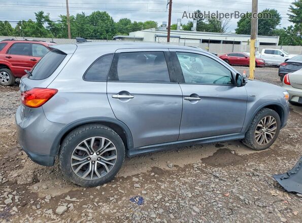 JA4AP3AWXHZ030063 2017 MITSUBISHI OUTLANDER Серебряный Задняя правая четверть