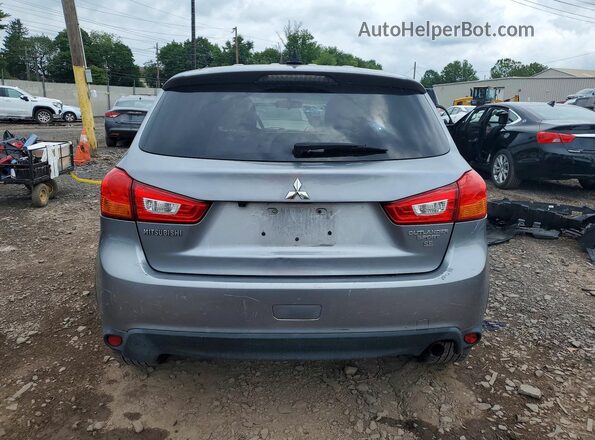 JA4AP3AWXHZ030063 2017 MITSUBISHI OUTLANDER Серебряный Вид сзади