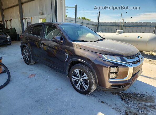 JA4AP4AU1LU004459 2020 MITSUBISHI OUTLANDER Brown წინა მარჯვენა