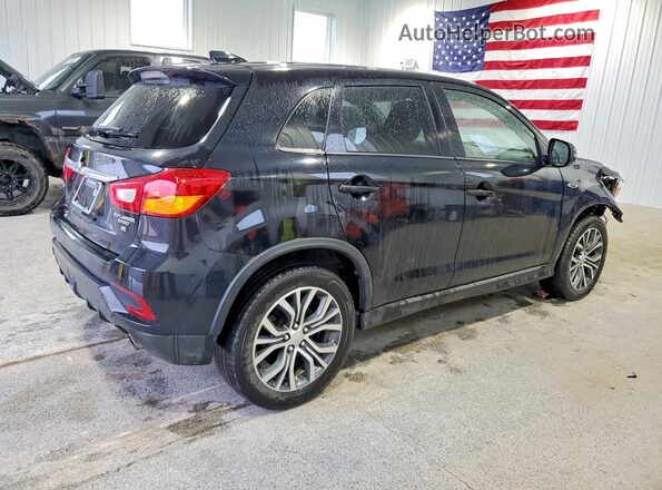 JA4AP4AU3KU021505 2019 MITSUBISHI OUTLANDER Black Հետևի աջ