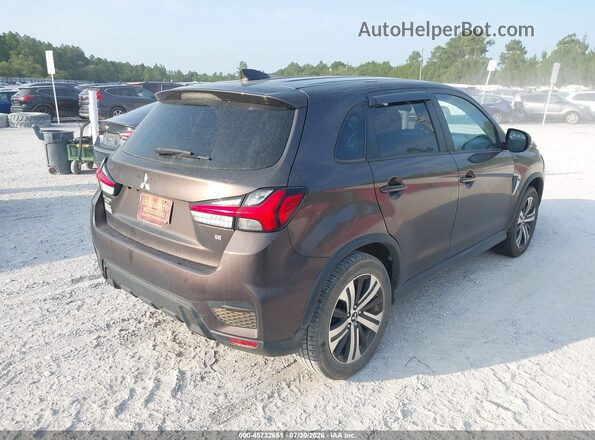 JA4AP4AU4LU014709 2020 MITSUBISHI OUTLANDER SPORT Коричневый Задняя правая четверть