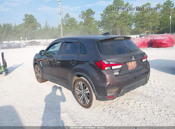 JA4AP4AU4LU014709 2020 MITSUBISHI OUTLANDER SPORT Коричневый Задняя левая четверть