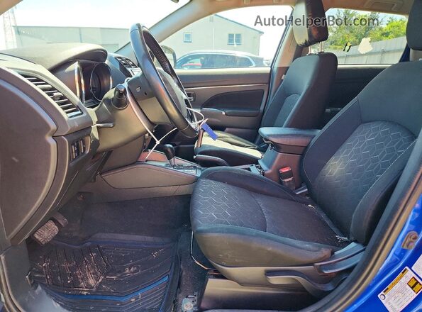 JA4AP4AU4LU017545 2020 MITSUBISHI OUTLANDER Blue Vista interior delantera
