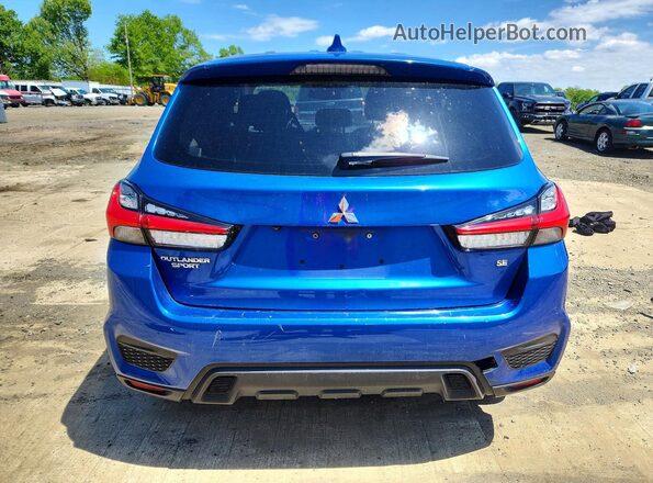 JA4AP4AU4LU017545 2020 MITSUBISHI OUTLANDER Blue Vista trasera