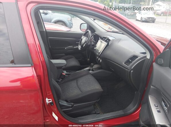JA4AP4AU5LU006456 2020 MITSUBISHI OUTLANDER SPORT Red წინა სალონის ხედი