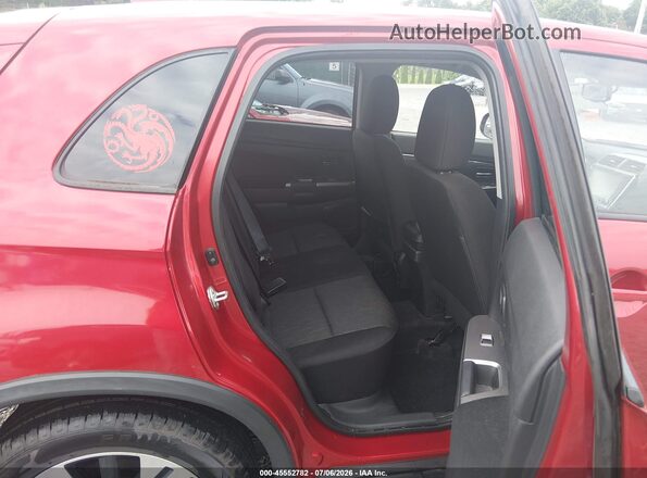 JA4AP4AU5LU006456 2020 MITSUBISHI OUTLANDER SPORT Red VIN კოდის სტიკერის ხედი