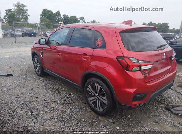 JA4AP4AU5LU006456 2020 MITSUBISHI OUTLANDER SPORT Red უკანა მარცხენა