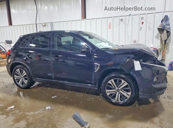 JA4AP4AU7LU025753 2020 MITSUBISHI OUTLANDER Black Передня права чверть