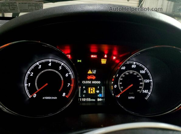 JA4AP4AU7LU025753 2020 MITSUBISHI OUTLANDER Black Вид щитка приладів