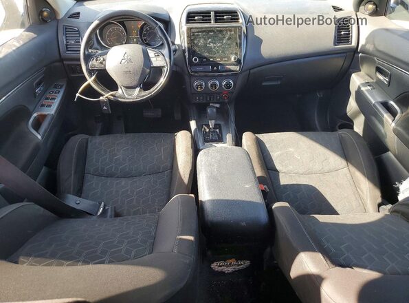 JA4AP4AU8LU026071 2020 MITSUBISHI OUTLANDER Gray Առջևի վահանակի տեսք