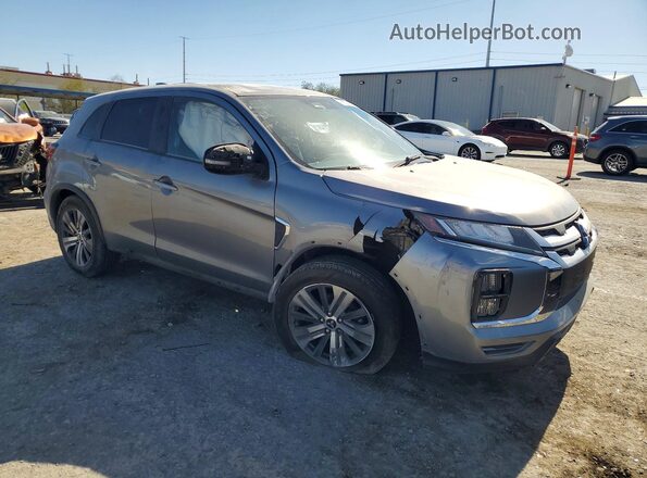 JA4AP4AU8LU026071 2020 MITSUBISHI OUTLANDER Gray Առջևի աջ